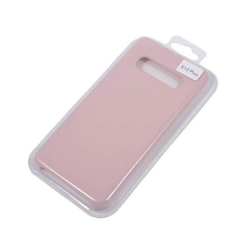 Чехол-накладка для Samsung G975F S10 Plus SILICONE CASE NL светло-розовый (18) - оптовая продажа фото 2 Чехол-накладка для Samsung G975F S10 Plus SILICONE CASE NL светло-розовый (18) - фото фото 2