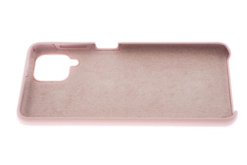 Чехол-накладка для Samsung A125 A12 SILICONE CASE OP светло-розовый (18) - фото фото 3
