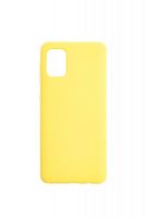 Купить Чехол-накладка для Samsung A315F A31 SILICONE CASE NL OP закрытый желтый (20) оптом, в розницу в ОРЦ Компаньон