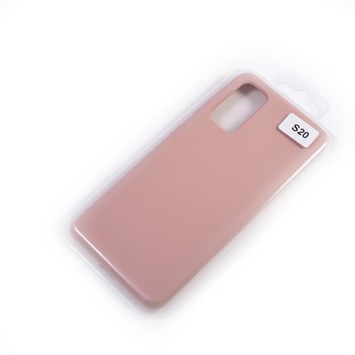 Чехол-накладка для Samsung G980F S20 SILICONE CASE NL закрытый светло-розовый (18) оптом, в розницу Центр Компаньон фото 2