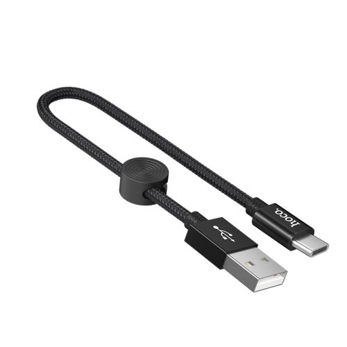 Кабель USB-Micro USB HOCO X35 Premium 2.4A 0.25м черный оптом, в розницу Центр Компаньон