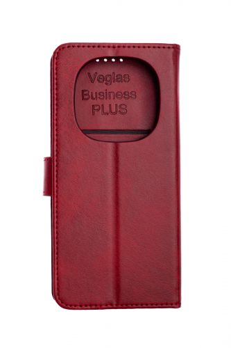 Чехол-книжка для XIAOMI Redmi Note 14 Pro 5G VEGLAS BUSINESS PLUS красный - оптовая продажа фото 8 Чехол-книжка для XIAOMI Redmi Note 14 Pro 5G VEGLAS BUSINESS PLUS красный - фото фото 8