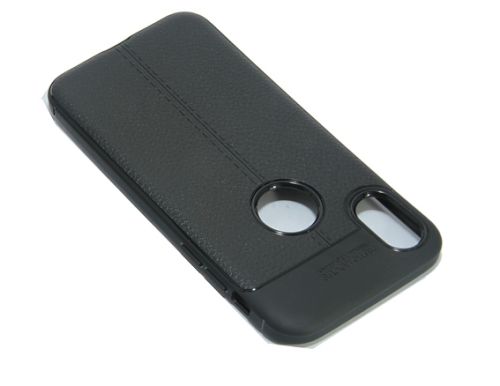 Чехол-накладка для iPhone X/XS LITCHI LT TPU пакет черный оптом, в розницу Центр Компаньон фото 3