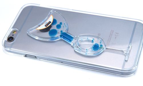 Чехол-накладка для iPhone 6/6S LIQUID бокал оптом, в розницу Центр Компаньон фото 3