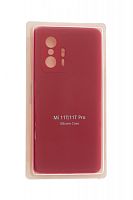 Купить Чехол-накладка для XIAOMI Mi 11T SILICONE CASE закрытый красный (1) оптом, в розницу в ОРЦ Компаньон
