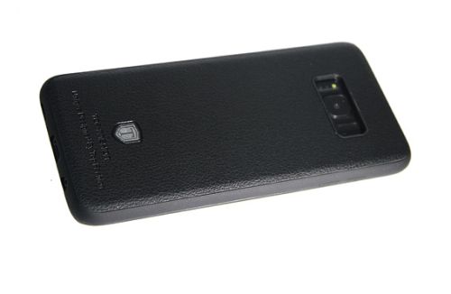 Чехол-накладка для Samsung G950 S8 TOP FASHION Litchi TPU черный блистер оптом, в розницу Центр Компаньон фото 3