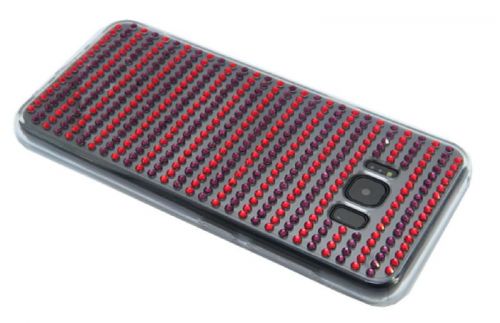 Чехол-накладка для SAMSUNG G955F S8 Plus YOUNICOU стразы LINES PC+TPU Вид 2 - фото