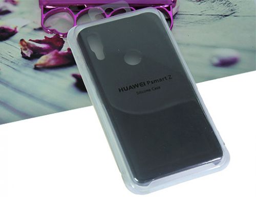 Чехол-накладка для HUAWEI P Smart Z/Y9 Prime 2019 SILICONE CASE черный (3)													 - фото