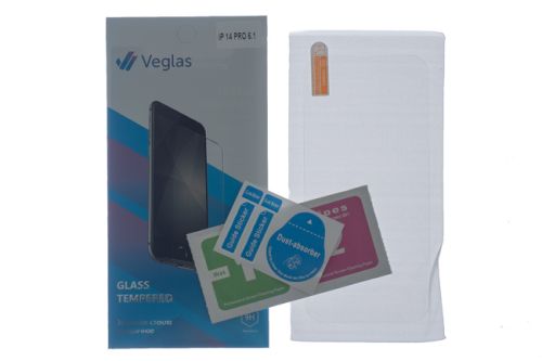 Защитное стекло для iPhone 14 Pro VEGLAS Clear 0.33mm картон оптом, в розницу Центр Компаньон фото 2