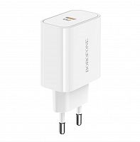 СЗУ Type-C 3.0A BOROFONE BA57A Speed PD20W белый - фото