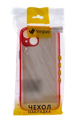 Чехол-накладка для iPhone 15 Plus VEGLAS Fog красный оптом, в розницу Центр Компаньон фото 3