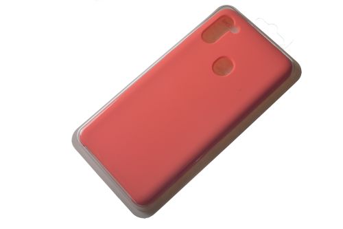 Чехол-накладка для Samsung A115 A11 SILICONE CASE ярко-розовый (12) оптом, в розницу Центр Компаньон фото 2