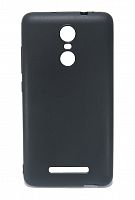 Купить Чехол-накладка для XIAOMI Redmi Note 3 FASHION TPU матовый б/отв черный оптом, в розницу в ОРЦ Компаньон