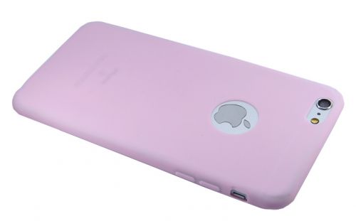 Чехол-накладка для iPhone 6/6S Plus  NEW СИЛИКОН 100% розовый - фото фото 3