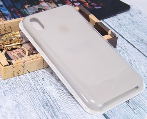 Чехол-накладка для iPhone XS Max SILICONE CASE AAA серый оптом, в розницу Центр Компаньон фото 2