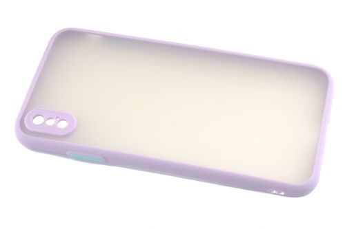 Чехол-накладка для iPhone XS Max VEGLAS Fog сиреневый - фото фото 2