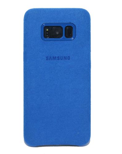 Чехол-накладка для Samsung G950H S8 ALCANTARA CASE синий оптом, в розницу Центр Компаньон фото 2