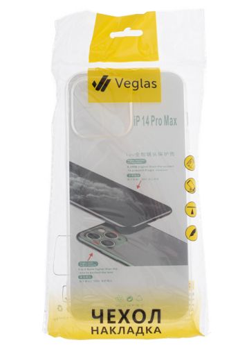 Чехол-накладка для iPhone 14 Pro Max VEGLAS Air Защита камеры прозрачный оптом, в розницу Центр Компаньон фото 3