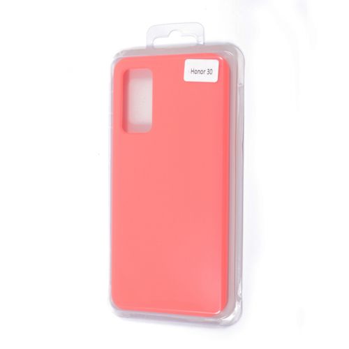 Чехол-накладка для HUAWEI Honor 30 SILICONE CASE NL ярко-розовый (12) - фото
