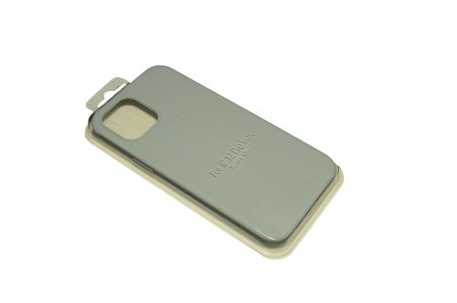Чехол-накладка для iPhone 12 Pro Max SILICONE CASE NL закрытый светло-серый (26) оптом, в розницу Центр Компаньон фото 2