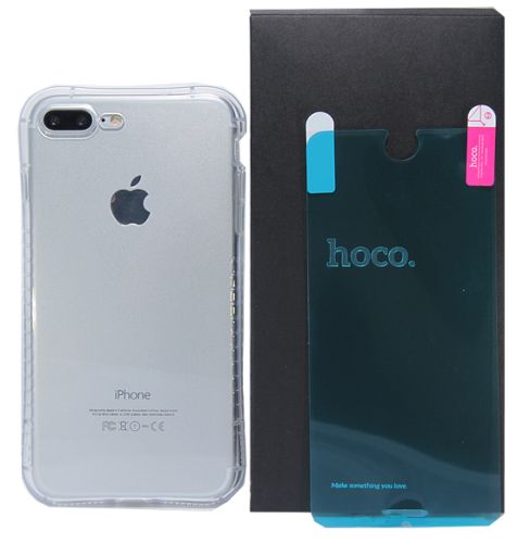Чехол-накладка для iPhone 7/8 Plus HOCO ARMOR SHOCKPROOF прозрачный оптом, в розницу Центр Компаньон фото 2