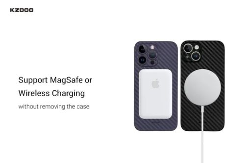 Чехол-накладка для iPhone 13 Pro Max K-DOO Air Carbon черный оптом, в розницу Центр Компаньон фото 3