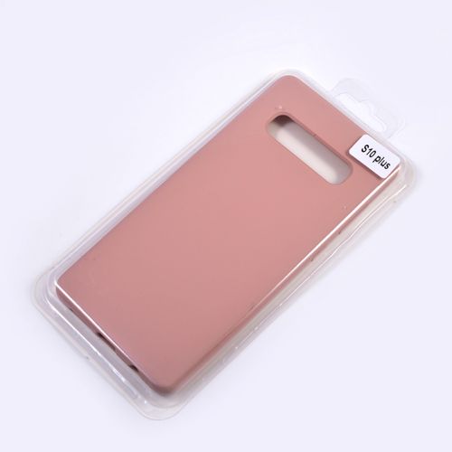 Чехол-накладка для Samsung G975F S10 Plus SILICONE CASE NL закрытый светло-розовый (18) оптом, в розницу Центр Компаньон фото 2