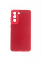 Купить Чехол-накладка для Samsung G9900F S21FE SILICONE CASE OP закрытый красный (1) оптом, в розницу в ОРЦ Компаньон