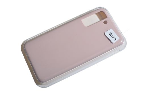 Чехол-накладка для Samsung G991F S21 SILICONE CASE NL закрытый светло-розовый (18) оптом, в розницу Центр Компаньон фото 2