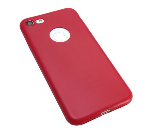 Чехол-накладка для iPhone 7/8/SE FASHION TPU МАТОВ красный оптом, в розницу Центр Компаньон фото 3