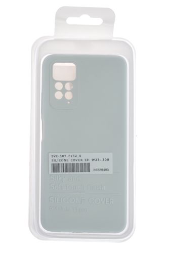 Чехол-накладка для XIAOMI Redmi Note 11 Pro SILICONE CASE OP закрытый белый (9) оптом, в розницу Центр Компаньон фото 4