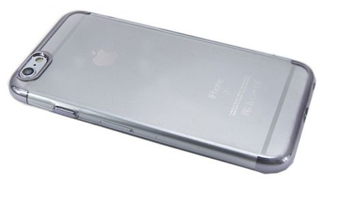 Чехол-накладка для iPhone 6/6S ELECTROPLATED TPU серебро - фото фото 3
