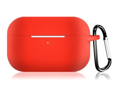 Чехол для наушников Airpods Pro Silicone P1 красный - фото