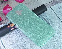 Чехол-накладка для Samsung J610F J6+ 2018 JZZS Shinny 3в1 TPU зеленая - фото