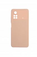 Чехол-накладка для XIAOMI Poco X4 Pro SILICONE CASE NL OP закрытый светло-розовый (18) - фото