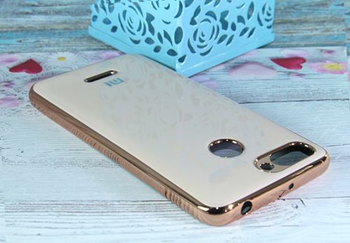 Чехол-накладка для XIAOMI Redmi 6 ELECTROPLATED TPU+PET розовый - оптовая продажа Чехол-накладка для XIAOMI Redmi 6 ELECTROPLATED TPU+PET розовый - фото