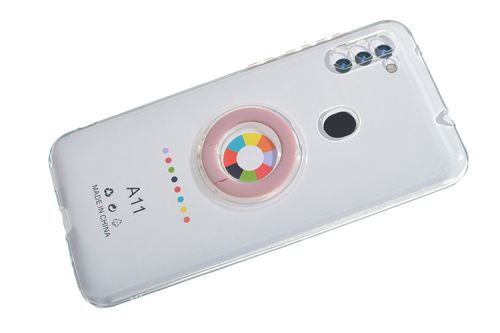 Чехол-накладка для Samsung A115 A11 NEW RING TPU розовый оптом, в розницу Центр Компаньон фото 4