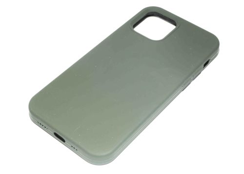 Чехол-накладка для iPhone 12\12 Pro SILICONE TPU NL поддержка MagSafe темно-зеленый коробка оптом, в розницу Центр Компаньон фото 2