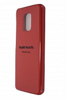 Купить Чехол-накладка для XIAOMI Redmi Note 9Pro SILICONE CASE закрытый красный (1) оптом, в розницу в ОРЦ Компаньон
