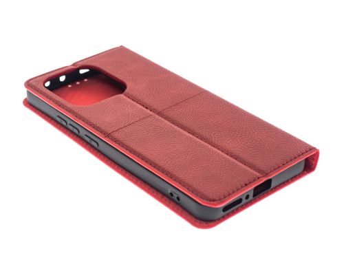 Чехол-книжка для XIAOMI Redmi Note 13 4G VEGLAS RICH красный - оптовая продажа фото 2 Чехол-книжка для XIAOMI Redmi Note 13 4G VEGLAS RICH красный - фото фото 2