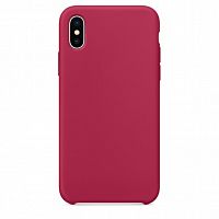 Купить Чехол-накладка для iPhone X/XS SILICONE CASE малиновый (36) оптом, в розницу в ОРЦ Компаньон