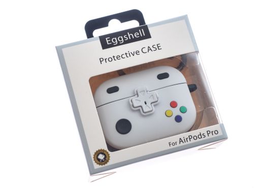 Чехол для наушников Airpods Pro Game #2 белый - оптовая продажа фото 5 Чехол для наушников Airpods Pro Game #2 белый - фото фото 5