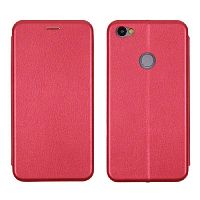 Чехол-книжка для XIAOMI Redmi Note5A Prime  BUSINESS красный - фото
