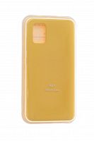 Чехол-накладка для Samsung A515F A51 SILICONE CASE закрытый желтый (20) - фото