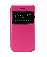 Чехол-книжка для iPhone 6/6S BUSINESS ONE WINDOW розовый - фото