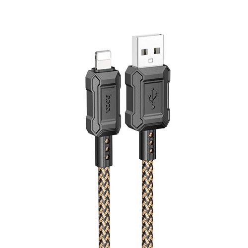 Кабель USB Lightning 8Pin HOCO X94 Leader 2.4A 1.0м золото оптом, в розницу Центр Компаньон фото 3