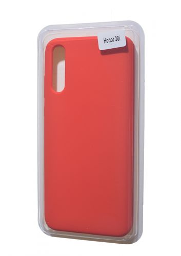 Чехол-накладка для HUAWEI Honor 30i VEGLAS SILICONE CASE закрытый красный (1)																							 оптом, в розницу Центр Компаньон