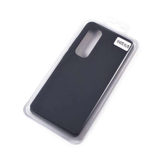 Чехол-накладка для XIAOMI Mi Note 10 Lite VEGLAS SILICONE CASE закрытый черный (3) - оптовая продажа фото 2 Чехол-накладка для XIAOMI Mi Note 10 Lite VEGLAS SILICONE CASE закрытый черный (3) - фото фото 2