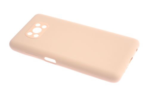 Чехол-накладка для XIAOMI Poco X3 NFC SILICONE CASE NL OP закрытый светло-розовый (18) оптом, в розницу Центр Компаньон фото 2