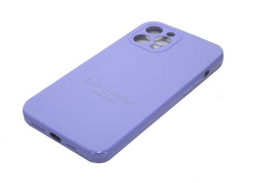 Чехол-накладка для iPhone 12 Pro Max VEGLAS SILICONE CASE NL Защита камеры сиреневый (41) оптом, в розницу Центр Компаньон фото 2